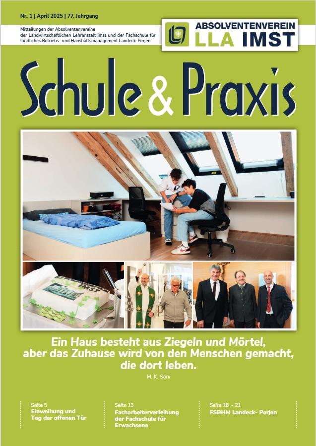 © LLA Imst | Urheber:in: LLA Imst Schule&Praxis Absolventenzeitung 2025-1