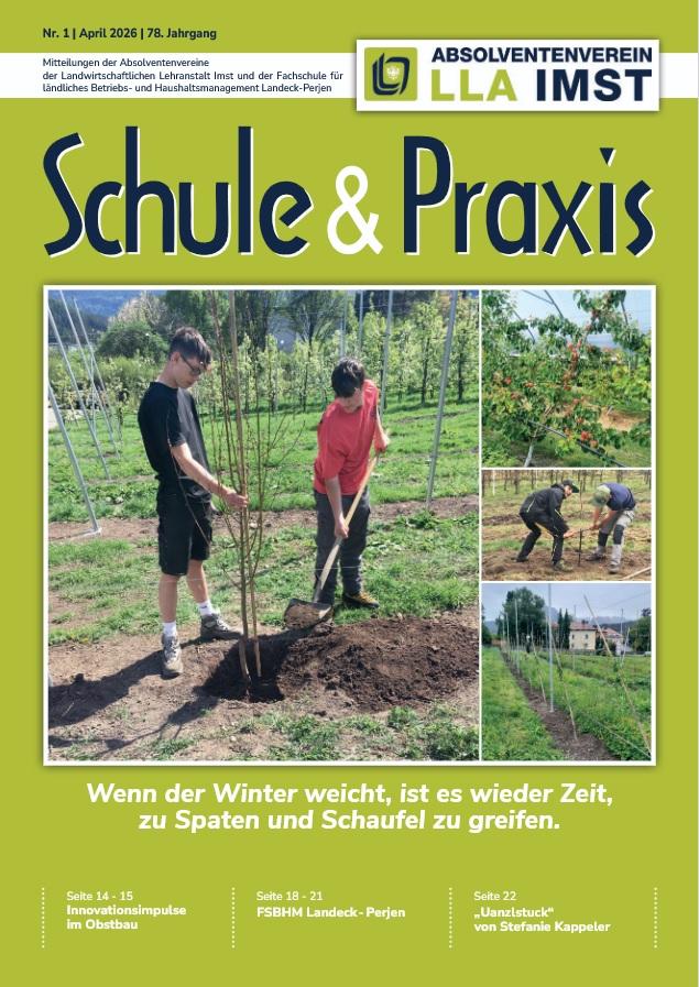 © LLA Imst | Urheber:in: LLA Imst Schule&Praxis Absolventenzeitung 2026-1