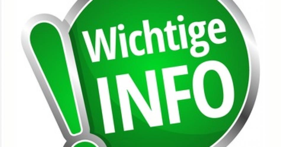 wichtige Info