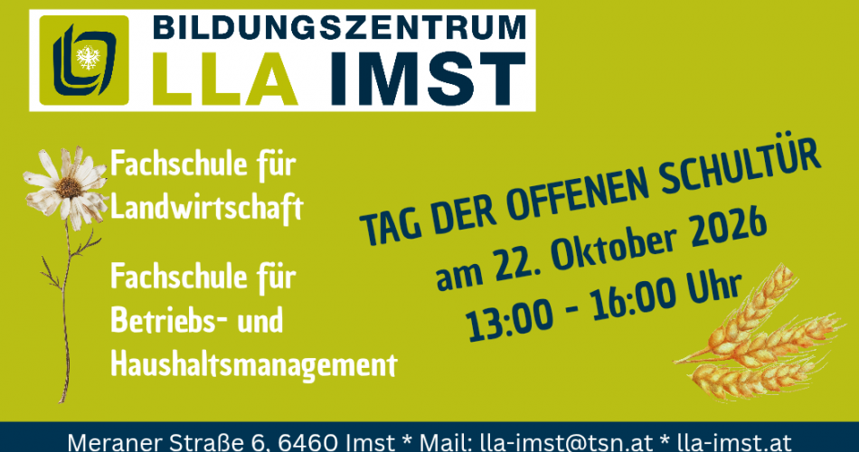 Tag der offenen Schultür am 22. Oktober 2026